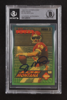 Joe Montana Twice-Signed 1994 Collector's Edge Boss Squad #2 (BGS) at PristineAuction.com