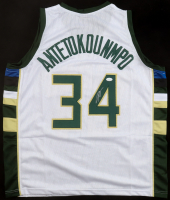 Giannis Antetokounmpo Signed Jersey (JSA) at PristineAuction.com