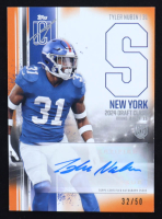 Tyler Nubin 2024 Topps Signature Class Rookie Autographs Orange #RCA-TN CLASS I RC #32/50 at PristineAuction.com