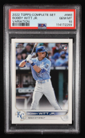 Bobby Witt Jr. 2022 Topps Base Set Photo Variations #660 RC / FACTORY (PSA 10) at PristineAuction.com