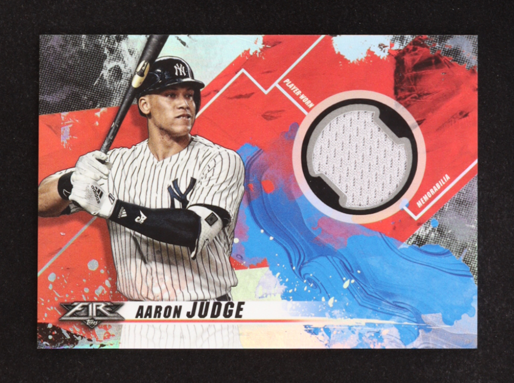 Aaron Judge 2019 Topps Fire Relics #FRAJ