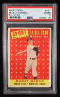 Mickey Mantle 1958 Topps #487 AS TP (PSA 2) at PristineAuction.com