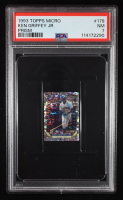 Ken Griffey Jr. 1993 Topps Micro Prism #179 (PSA 7) at PristineAuction.com