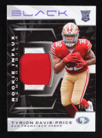 Tyrion Davis-Price 2022 Panini Black Rookie Influx Memorabilia Silver #29 #13/99 at PristineAuction.com