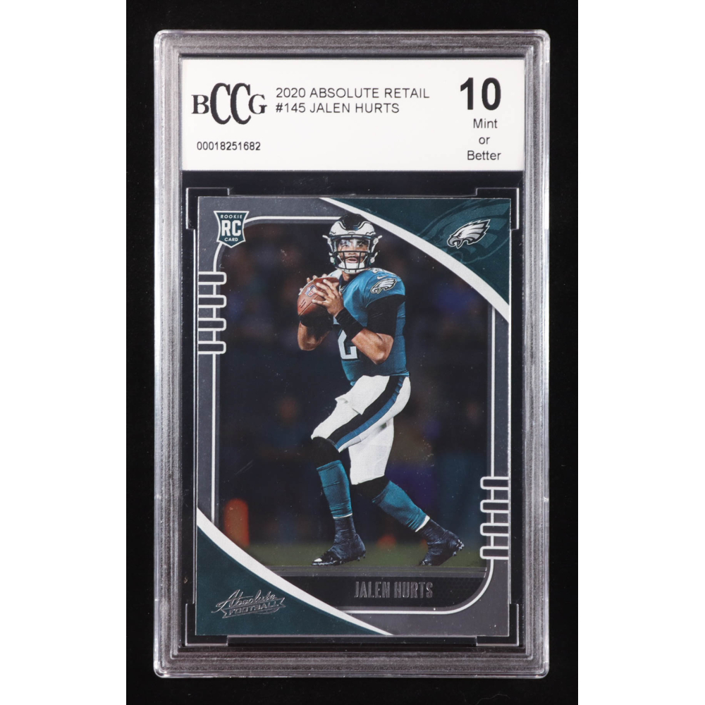 Jalen Hurts 2020 Absolute Retail #145 RC (BCCG 10) at PristineAuction.com