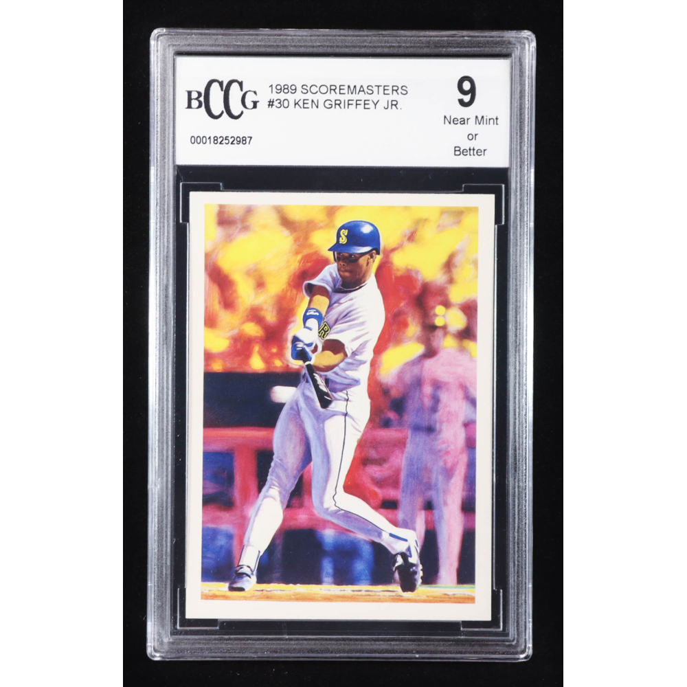 Ken Griffey Jr. 1989 Scoremasters #30 RC (BCCG 9) at PristineAuction.com
