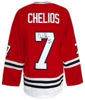 Chris Chelios Signed Jersey Inscribed "HOF 2013" (Schwartz) at PristineAuction.com