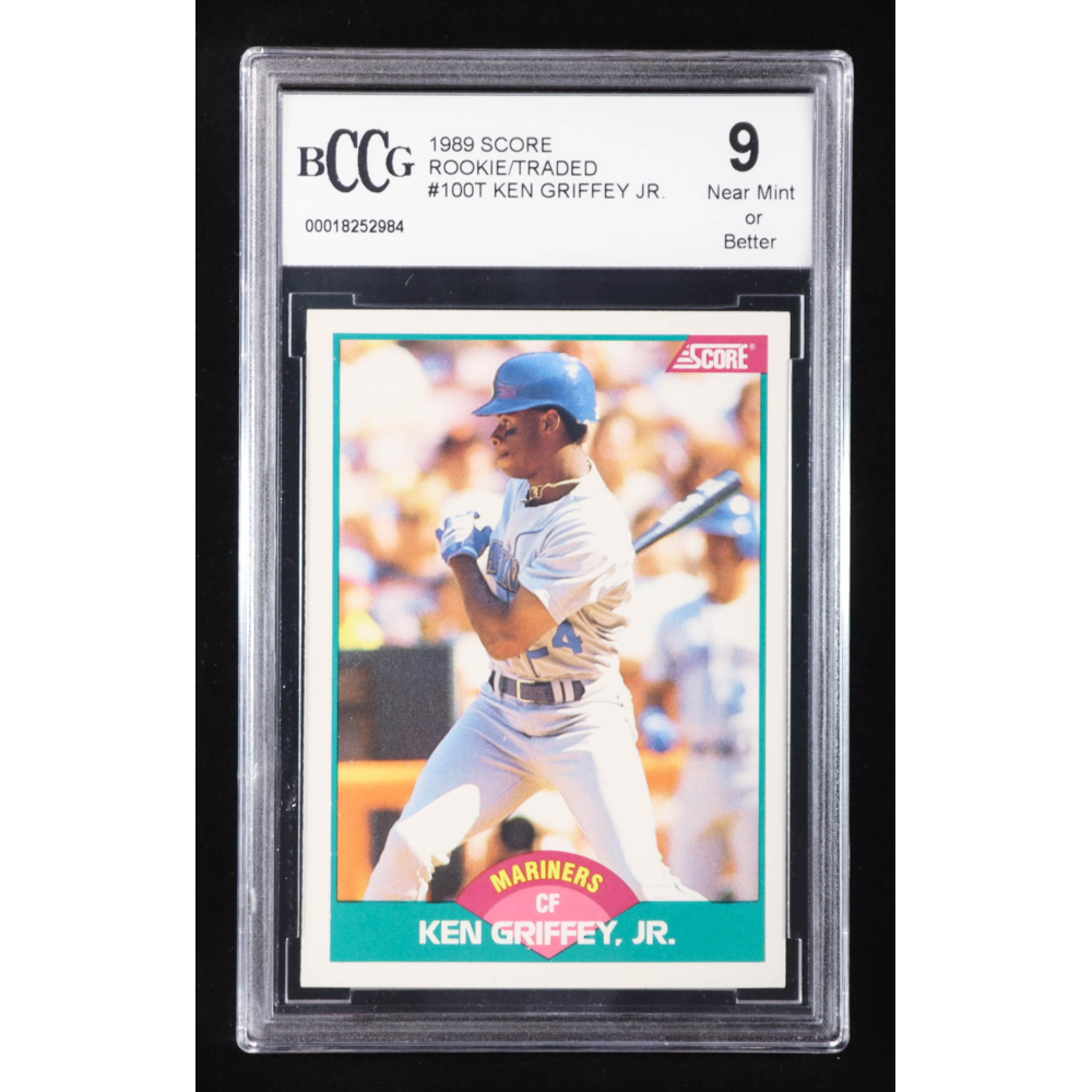 Ken Griffey Jr. 1989 Scoremasters #30 RC (BCCG 9) at PristineAuction.com