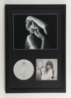 Taylor Swift Signed Custom Framed "The Tortured Poets Department" CD Album Insert Display With Disc (Beckett) at PristineAuction.com