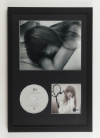 Taylor Swift Signed Custom Framed "The Tortured Poets Department" CD Album Insert Display With Disc (Beckett) at PristineAuction.com