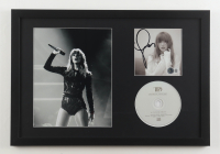 Taylor Swift Signed Custom Framed "The Tortured Poets Department" CD Album Insert Display With Disc (Beckett) at PristineAuction.com