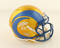 Braden Fiske Signed Rams Flash Alternate Speed Mini Helmet (Beckett) at PristineAuction.com