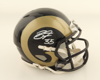 Braden Fiske Signed Rams Speed Mini Helmet (Beckett) at PristineAuction.com
