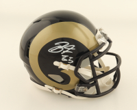 Braden Fiske Signed Rams Speed Mini Helmet (Beckett) at PristineAuction.com