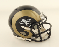 Braden Fiske Signed Rams Speed Mini Helmet (Beckett) at PristineAuction.com
