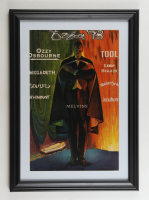 1998 "Ozzfest" Concert Custom Framed Poster Display at PristineAuction.com
