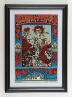1968 "Grateful Dead" Avalon Ballroom Concert Custom Framed Poster Display at PristineAuction.com