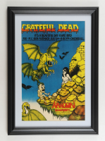 1970 "Grateful Dead" Chicago Concert Custom Framed Poster Display at PristineAuction.com