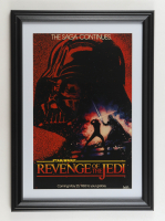 1983 "Star Wars: Revenge of the Jedi" Custom Framed Print Display at PristineAuction.com