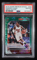 Kendrick Nunn 2019-20 Hoops Premium Stock Prizms Green Pulsar #250 RC (PSA 10) at PristineAuction.com