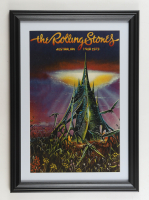 1973 "The Rolling Stones" Australian Tour Custom Framed Poster Display at PristineAuction.com