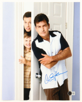 Charlie Sheen Signed "Two And A Half Men" 11x14 Photo (Beckett) at PristineAuction.com