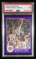 Kareem Abdul-Jabbar 1985 Star Kareem Abdul-Jabbar #7 NBA MVP (PSA 7) at PristineAuction.com