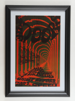 1967 "The Doors" Santa Barbara Concert Custom Framed Poster Print Display at PristineAuction.com