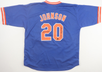 Howard "Hojo" Johnson Signed Jersey Inscribed "1986 WS Champs" (Authentic Ink) at PristineAuction.com