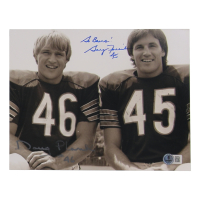 Gary Fencik & Doug Plank Signed Bears 8x10 Photo Inscribed "Go Bears!" (Beckett) at PristineAuction.com