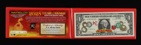 2025 LE Chinese New Year "Year of the Snake" Genuine Legal Tender 24KT Gold $1 U.S. Bill at PristineAuction.com