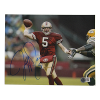 Jeff Garcia Signed 49ers 8x10 Photo (Beckett) at PristineAuction.com