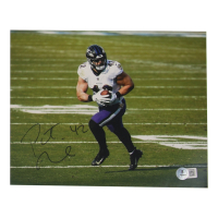 Pat Ricard Signed Ravens 8x10 Photo (Beckett) at PristineAuction.com