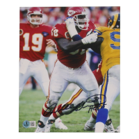 Will Shields Signed Chiefs 8x10 Photo Inscribed "HOF 15" (Beckett) at PristineAuction.com
