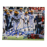 Kalel Mullings Signed Michigan Wolverines 8x10 Photo (Beckett) at PristineAuction.com