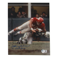 Johnny Robinson Signed Chiefs 8x10 Photo Inscribed "HOF 2019" (Beckett) at PristineAuction.com