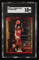 LeBron James 2004 Upper Deck LeBron James Freshman Season #67 (SGC 10) at PristineAuction.com