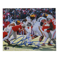 Kalel Mullings Signed Michigan Wolverines 8x10 Photo (Beckett) at PristineAuction.com