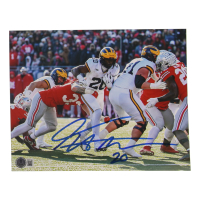 Kalel Mullings Signed Michigan Wolverines 8x10 Photo (Beckett) at PristineAuction.com
