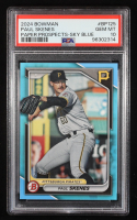 Paul Skenes 2024 Bowman Prospects Sky Blue #BP125 RC #204/499 (PSA 10) at PristineAuction.com