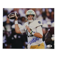 Riley Leonard Signed Notre Dame Fighting Irish 8x10 Photo (JSA) at PristineAuction.com