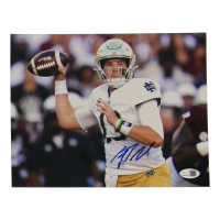 Riley Leonard Signed Notre Dame Fighting Irish 8x10 Photo (JSA) at PristineAuction.com