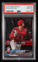 Shohei Ohtani 2018 Topps Update #US189 HL RC (PSA 10) at PristineAuction.com