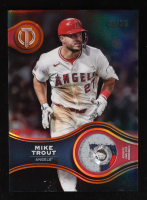 Mike Trout 2025 Topps Tribute Stamp of Approval Relics Orange #SOAMT #22/25 at PristineAuction.com