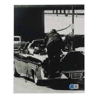 Clint Hill Signed 8x10 Photo (Beckett) at PristineAuction.com
