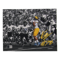 Kenneth Grant Signed Michigan Wolverines 8x10 Photo (Beckett) at PristineAuction.com
