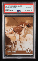 Shohei Ohtani 2018 Panini Diamond Kings Sepia #73 RC (PSA 10) at PristineAuction.com