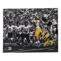 Kenneth Grant Signed Michigan Wolverines 8x10 Photo (Beckett) at PristineAuction.com