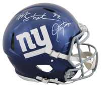 Lawrence Taylor & Michael Strahan Signed Giants Full-Size Authentic On-Field Speed Helmet (Beckett) at PristineAuction.com