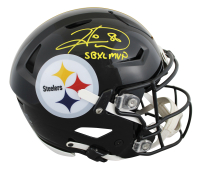 Hines Ward Signed Steelers Full-Size Authentic On-Field SpeedFlex Helmet Inscribed "SB XL MVP" (Beckett) at PristineAuction.com